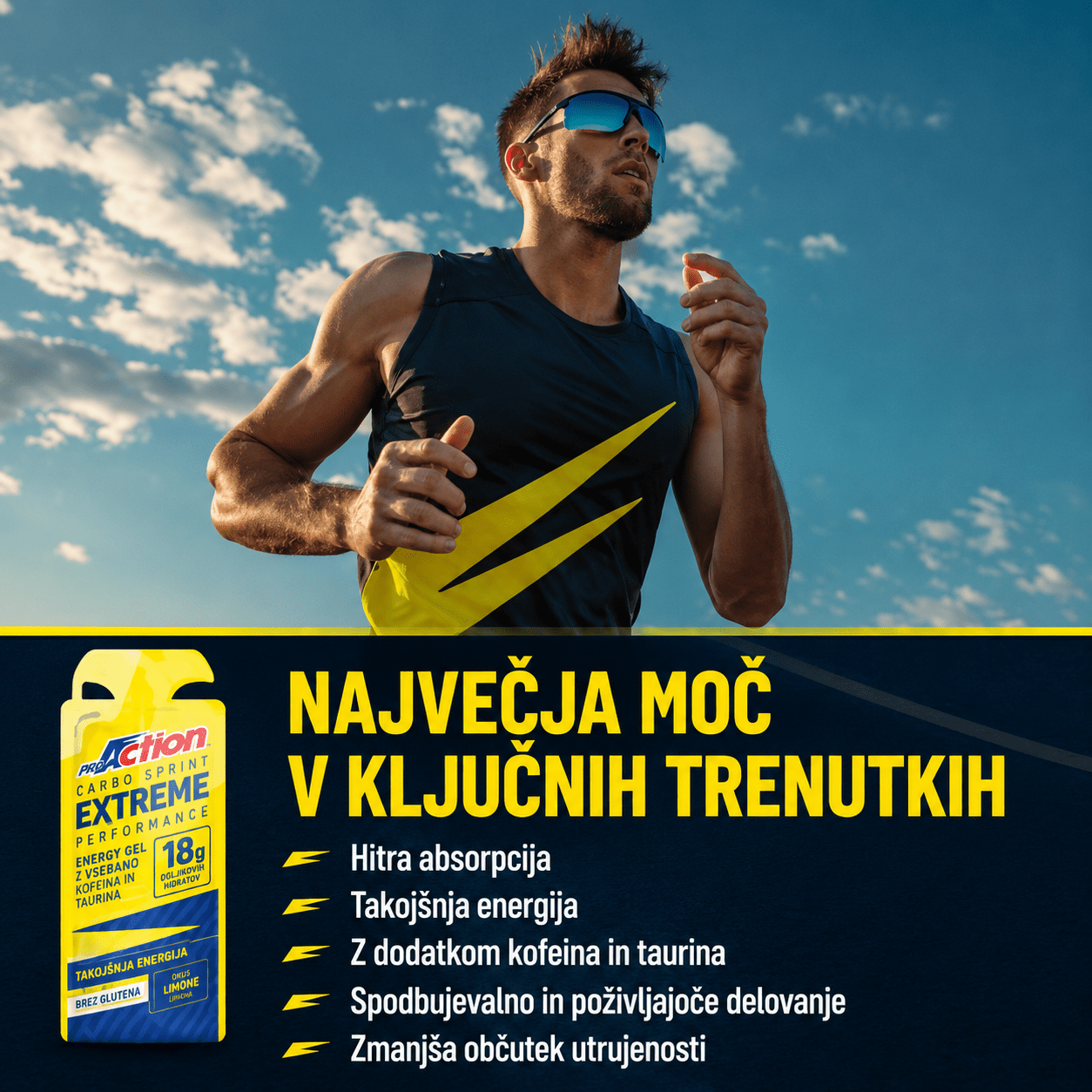Energijski gel CARBO SPRINT EXTREME - Image 3