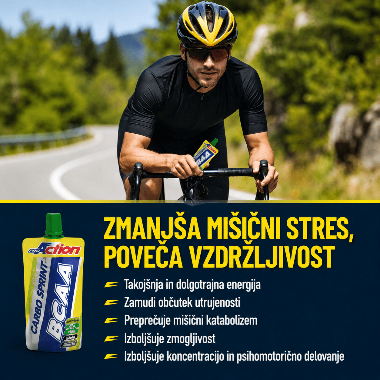 Energijski gel CARBO SPRINT BCAA - Image 3
