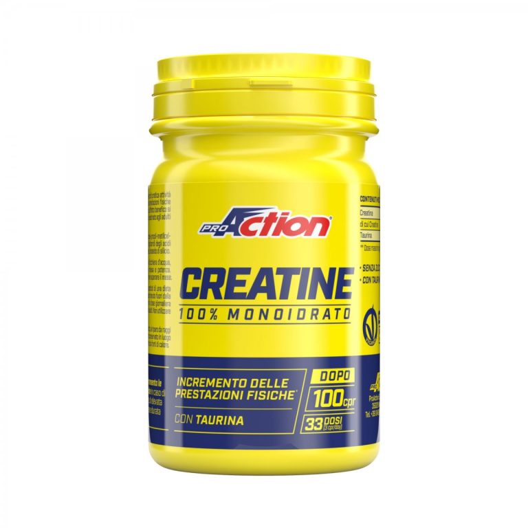 kreatin tablete s tavrinom ProAction 100 tablet